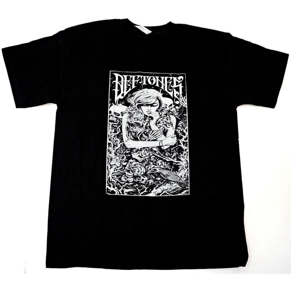 Deftones Nu Metal Rock Music Classic Fan Graphic T-Shirt